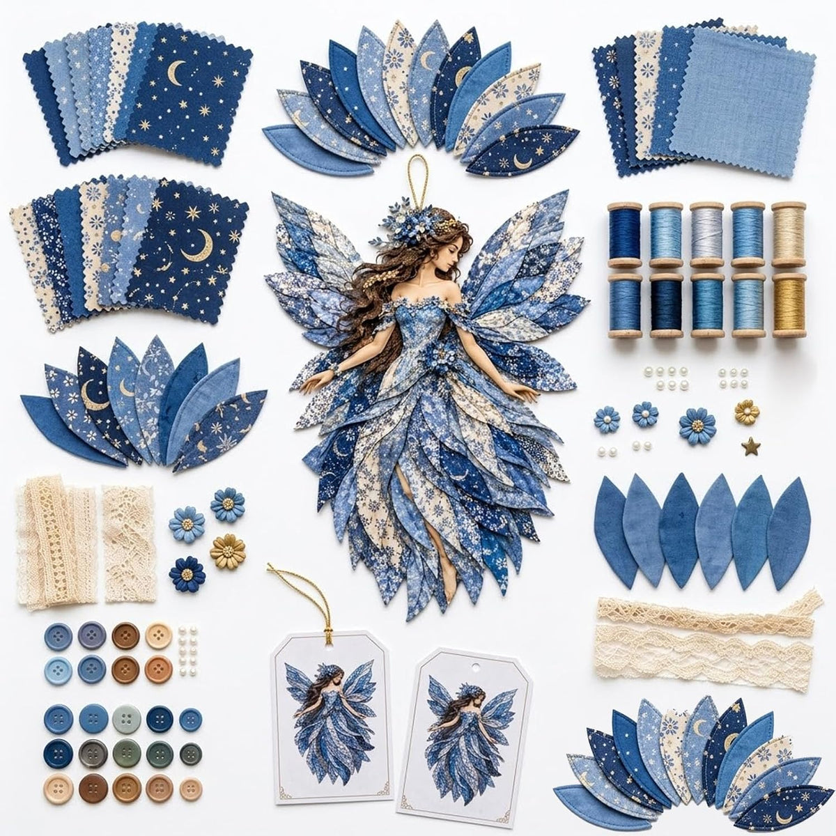 Fairy Patchwork DIY Kit-C